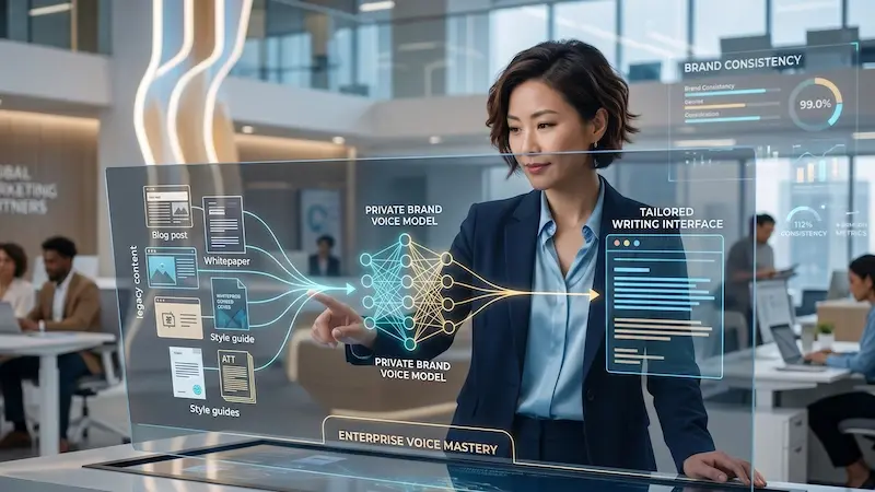How to Build a Custom GPT for Enterprise Brand Voice Mastery